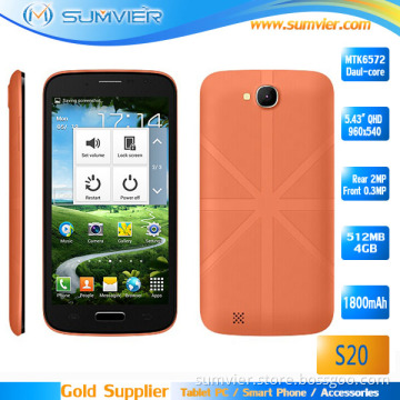 5.5inch Qhd 540X960p 8MP Camera 3G Android Mobile Phone (S20)